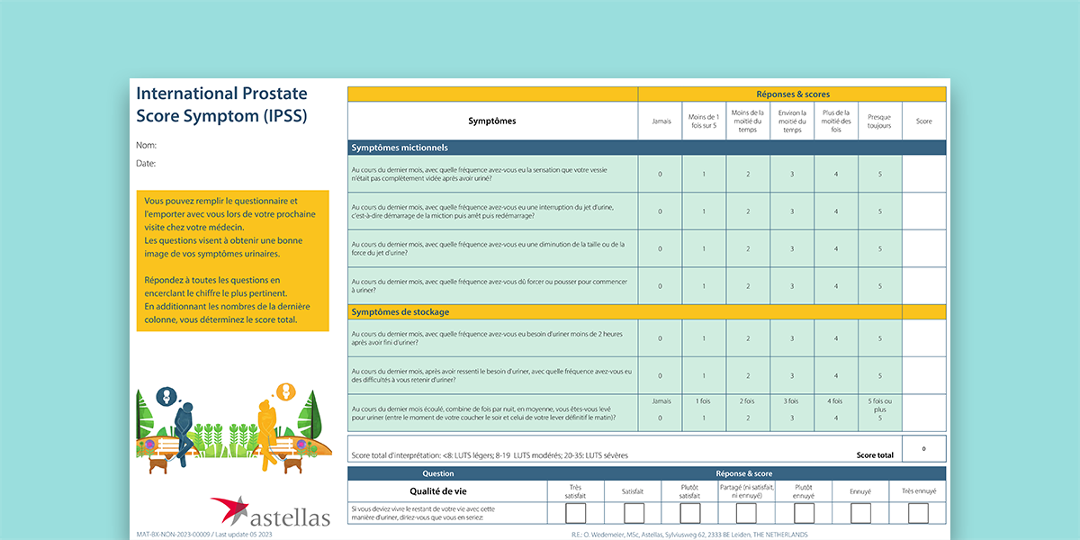 Download International Prostate Symptom Score - IPSS